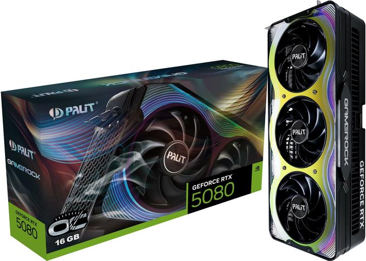 Immagine prodotto Palit GeForce RTX 5080 GameRock OC (16 GB)