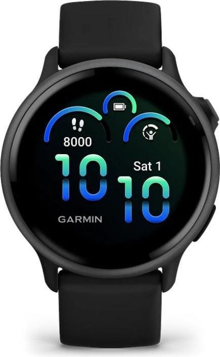 Produktbild Garmin vivoactive 6, GPS, Black/Slate, WW (42 mm, nur WLAN)