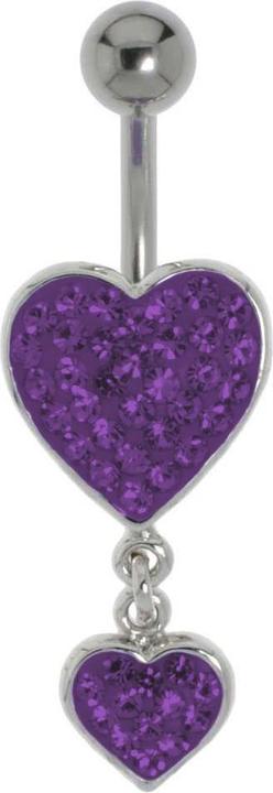 Immagine prodotto Bijouteria Piercing ventre (Vetro (di orologio), Acciaio inossidabile, Ottone)