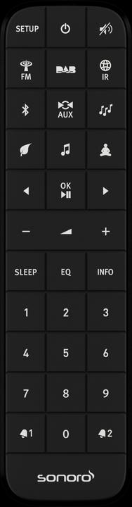 Produktbild Sonoro Relax (DAB+, FM, Bluetooth, Radio Frequency (RF))