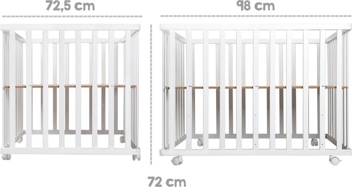 Produktbild Roba Laufgitter (75 cm, 100 cm, MDF)