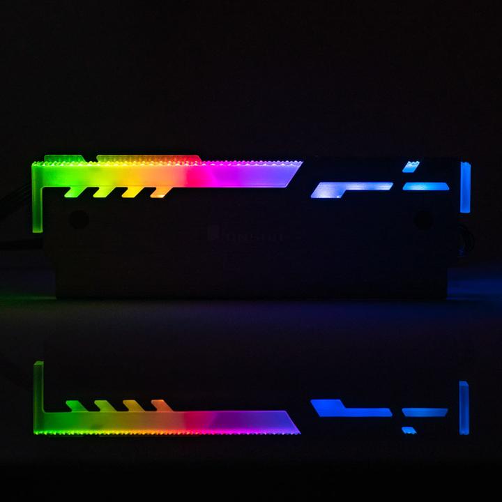 Actual product image Jonsbo NC-3 2x ARGB-RAM cooler