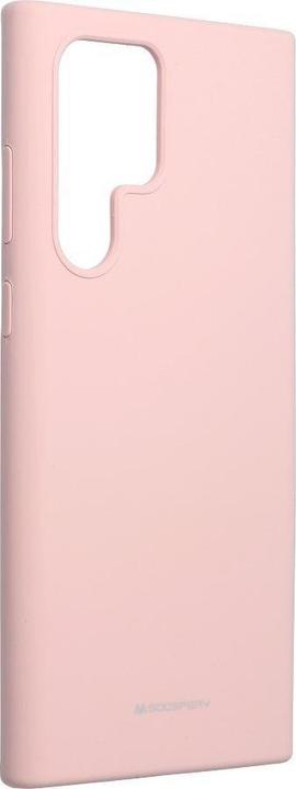 Produktbild partner Tele.com Mercury Silicone case SAMSUNG S22 ULTRA pink (Samsung Galaxy S22 Ultra)