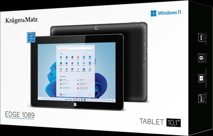 Image du produit Krüger&Matz Tablette EDGE 1089 (WLAN uniquement, 10.10", 128 Go, Noir)