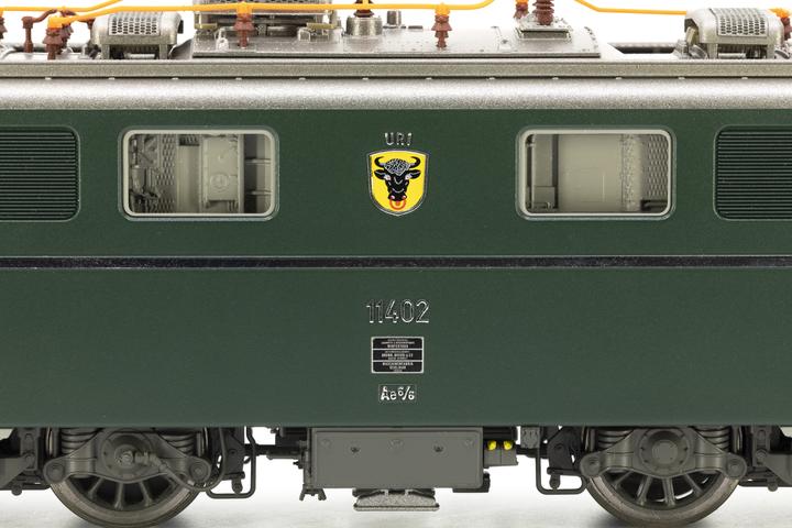 Produktbild Piko SBB Historic Ae 6/6 11402 Uri tannengrün Ep. V/VI DC (Spur H0)