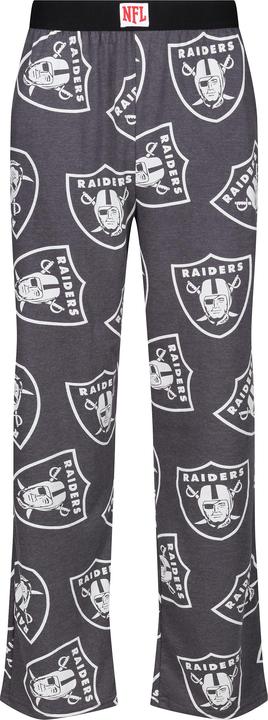Recovered NFL - Las Vegas Raiders - Outline Logo Charcoal Marl Loungehose L (L)