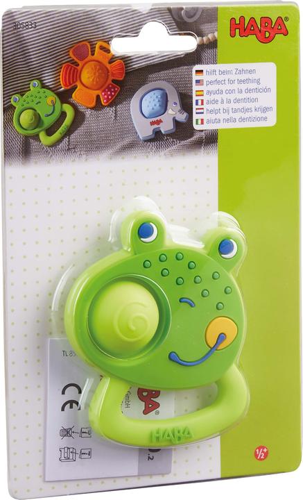 Produktbild Haba Greifling Plopp Frosch