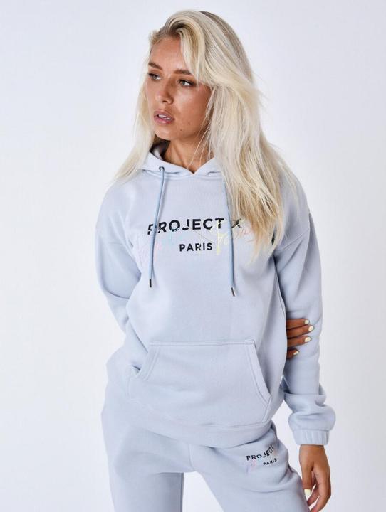 Immagine prodotto Project X Paris Felpa con cappuccio con ricamo da donna (M)