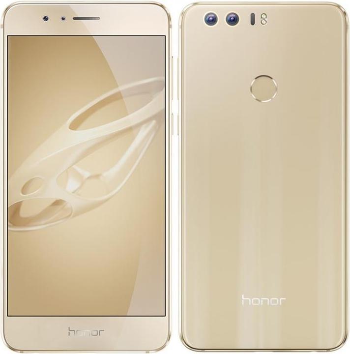Image du produit Honor 8 Premium (32 Go, Or, 5.20", Double SIM hybride, 12 Mpx, 4G)