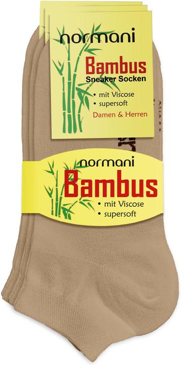 Produktbild Normani 6 Paar Bambus-Gesundheitssocken Sneakers (6er Pack, 47 - 50)