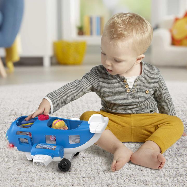 Image du produit Fisher-Price Jouet avion Little People - version multilingue