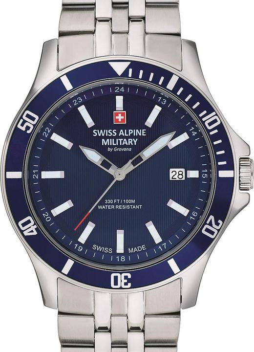 Swiss Alpine Military 7022.1135 Herren 42mm 10ATM (Analoguhr, 42 mm)