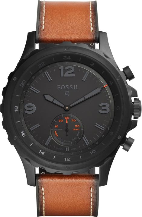Fossil Q Nate (Analoguhr, Hybrid Uhr, 50 mm)