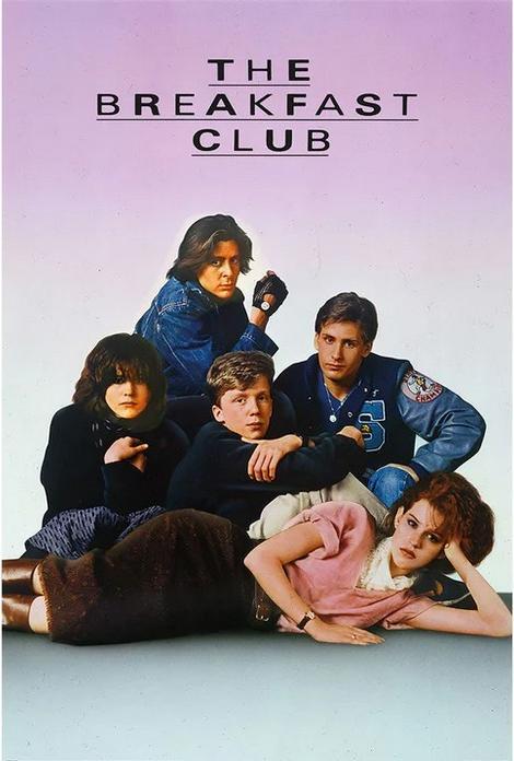 Immagine prodotto The Breakfast Club Poster Foglio Unico (91,5 x 61 cm)