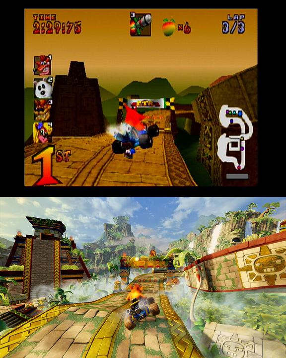 Actual product image Activision Crash Team Racing: Nitro Fueled (PS4, FR)