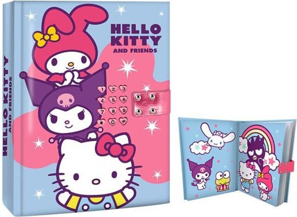 Produktbild Kids Euroswan Hello Kitty Tagebuchset