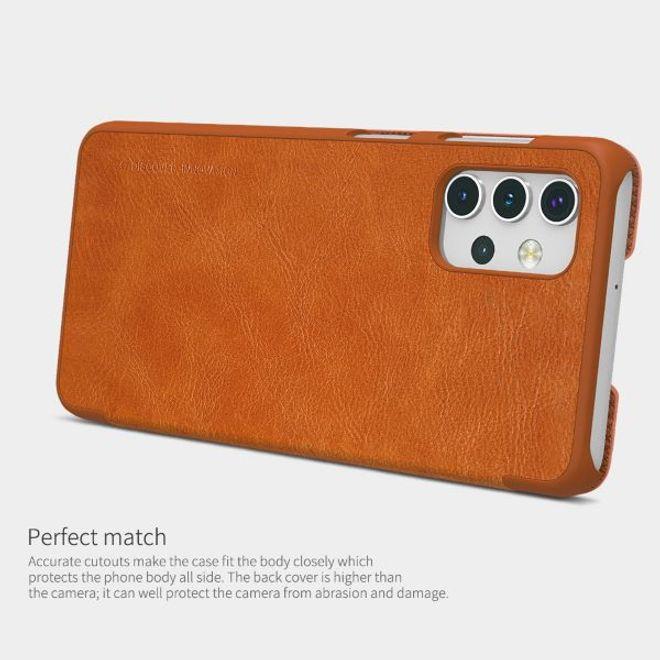 Actual product image Nillkin Qin Series (Samsung Galaxy A32 5G, Samsung Galaxy A42 5G, Samsung Galaxy A52s 5G, Apple iPhone 12, Apple iPhone 12 mini, Apple iPhone 12 Pro, Samsung Galaxy S21 FE, Xiaomi Poco M3)