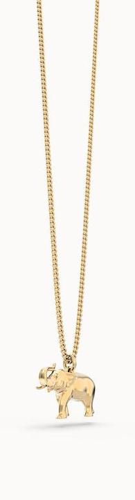Image du produit MTM Collier éléphant (Or 18k, Laiton, 43 cm)