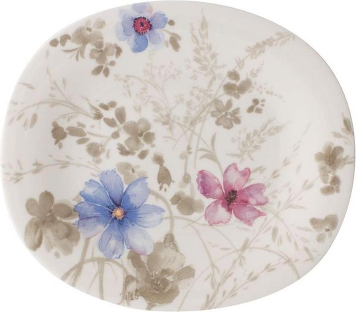 Villeroy & Boch Frühstücksteller oval Mariefleur Gris Basic (1 x)