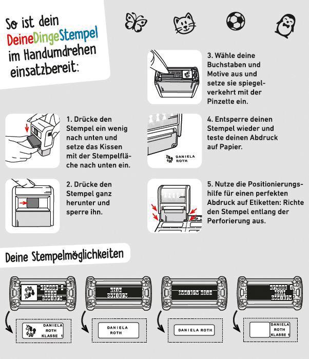 Produktbild Trodat Deine Dinge