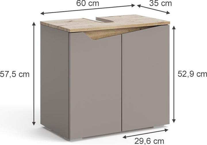 Produktbild Vicco Marelle (60 x 35 x 57.5 cm)