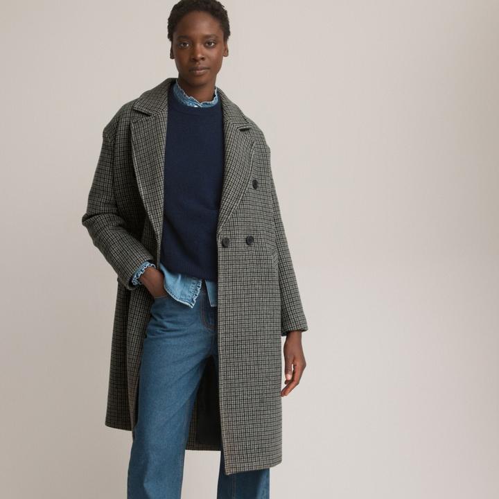 Produktbild La Redoute Collections Pullover runder Ausschnitt Feinstrick in Kaschmir (S)