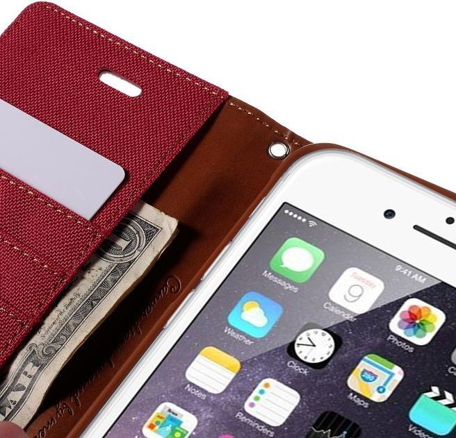 Immagine prodotto Goospery Serie Diario su tela (Apple iPhone 6 Plus, Apple iPhone 6s Plus)