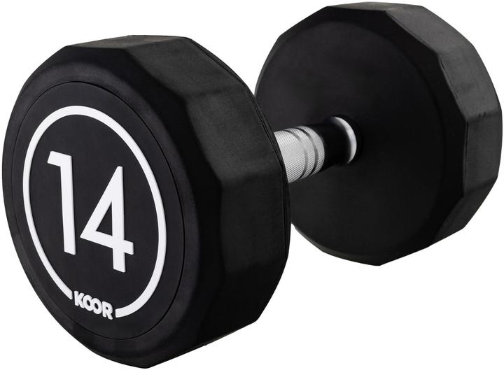 Koor Kurzhantel 14 kg, Schwarz (1 x 14 kg)