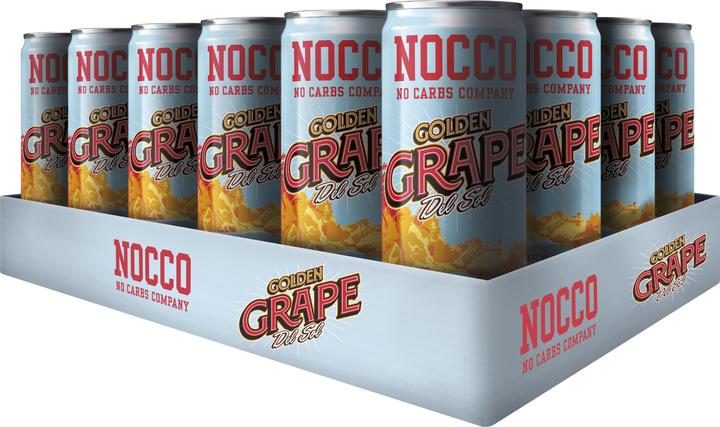 Actual product image Nocco BCAA Golden Grape del Sol (330ml) (Grapefruit, 1 x)