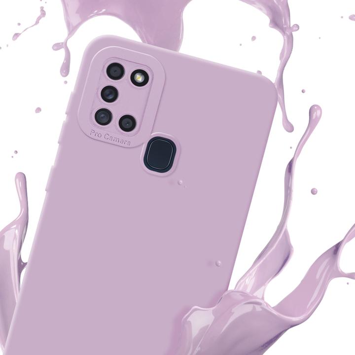 Actual product image Cadorabo Case for Samsung Galaxy A21s in TPU Fluid LM162 Style (Samsung Galaxy A21s)
