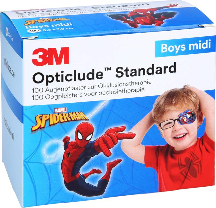 Actual product image 3M Opticlude Standard Boys Midi Disney eye plaster, 100 pcs. plasters (100 x)