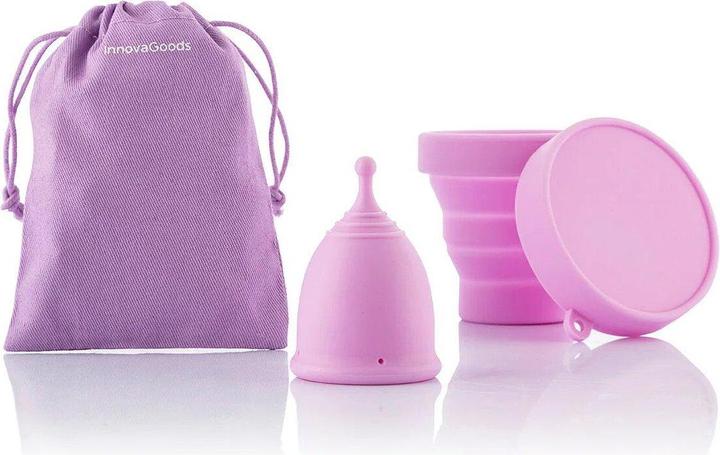 Immagine prodotto InnovaGoods Coppetta mestruale con accessori Kuppy (S, L)