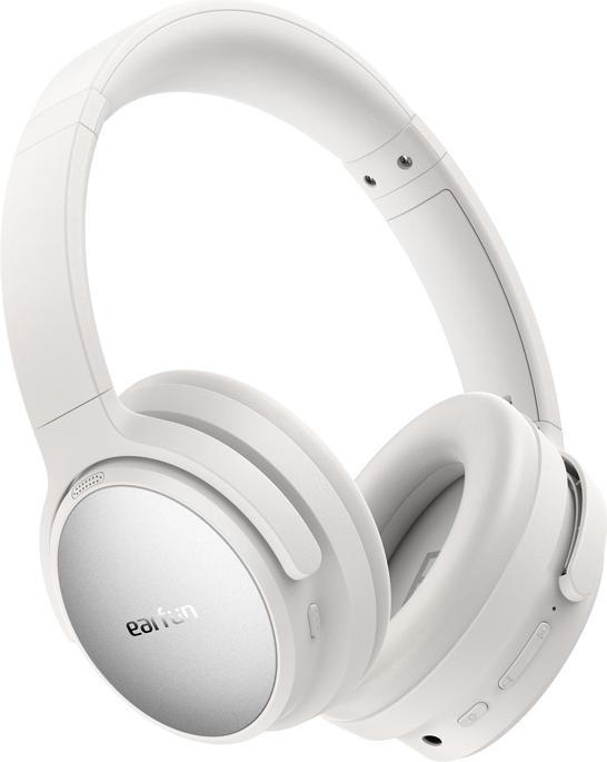 EarFun Tune Pro Wireless Headphones (white) (ANC, 120 h, Kabellos)