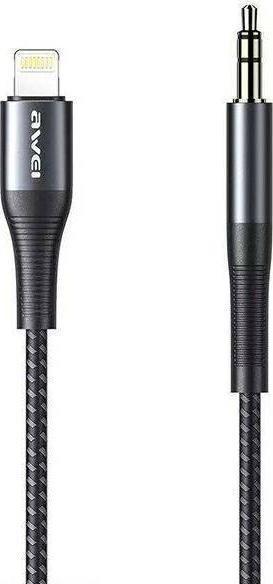 Actual product image Awei CL-116L (1 m, Lightning, 3.5mm jack (AUX))