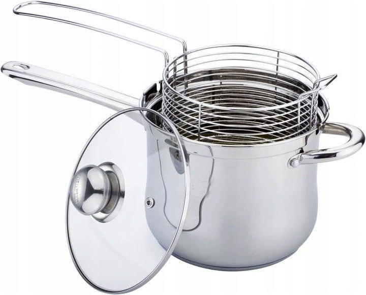 Produktbild Kinghoff Pot For Fatting Or Cooking (18 cm, Kochtopf, Edelstahl)