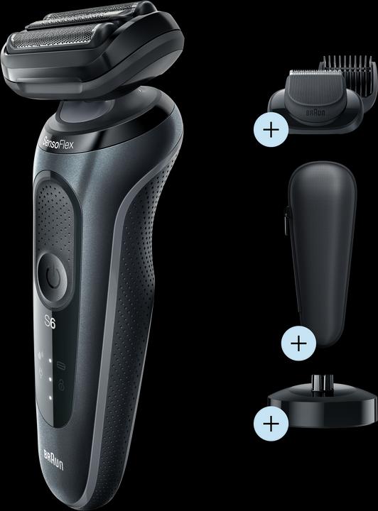 Actual product image Braun 60-N4500cs shaver Series 6 + beard trimmer