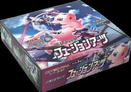 Actual product image Pokémon Fusion Arts Display (Japanese, Booster display)