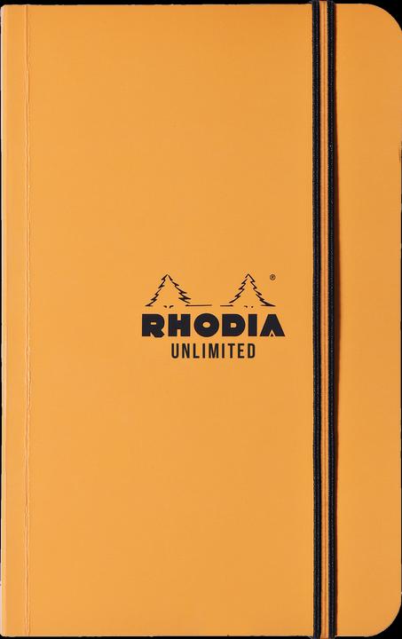 Rhodia Unlimited (9 x 14 cm, Kariert, Weicher Einband)