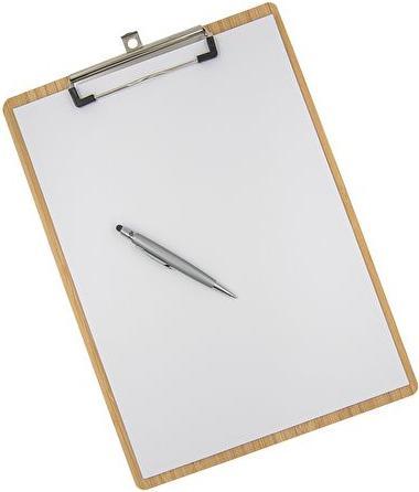Produktbild Wedo Klemmbrett (22.5 x 32.5 cm)