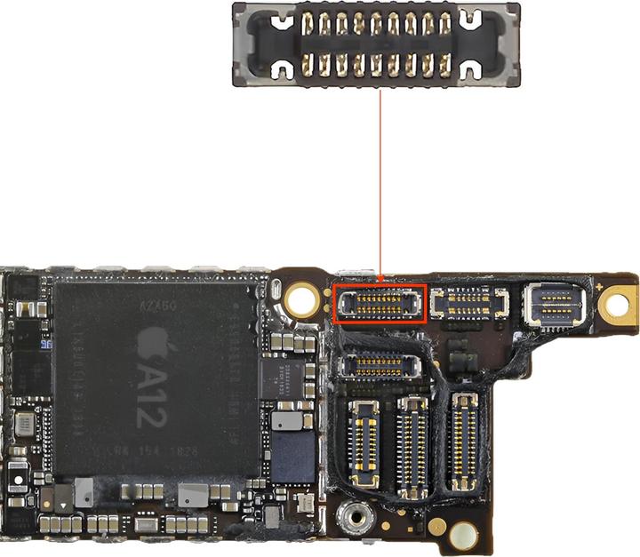 Produktbild Clappio Ersatzteil FPC-Verbinder IR-Kamera (iPhone XR)