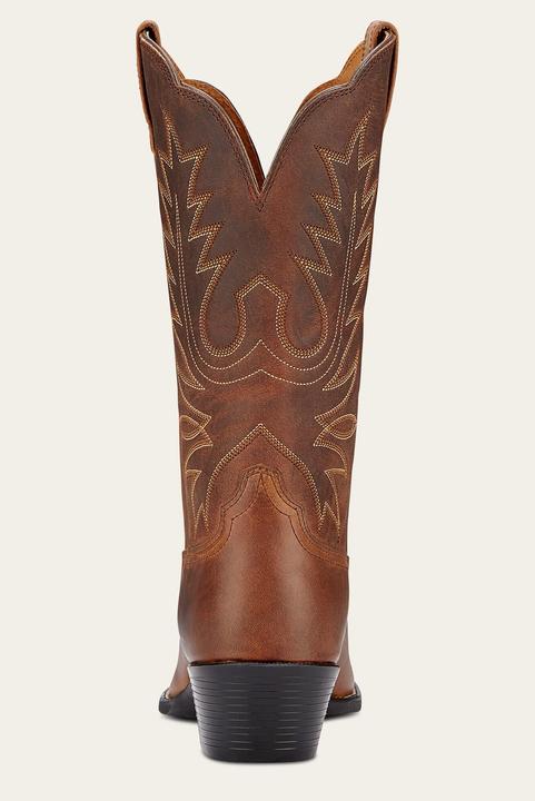 Actual product image Ariat 's leather western boots heritage r toe (41)