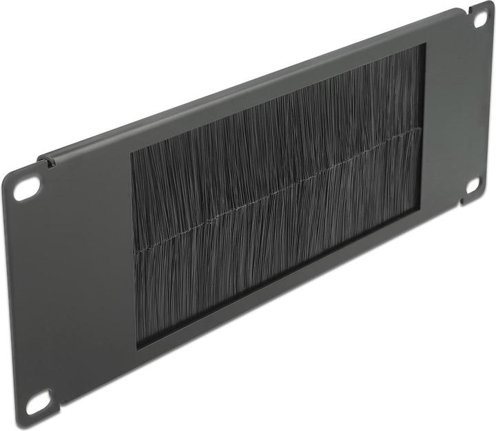 Actual product image Delock 10″ Cable management brush strip