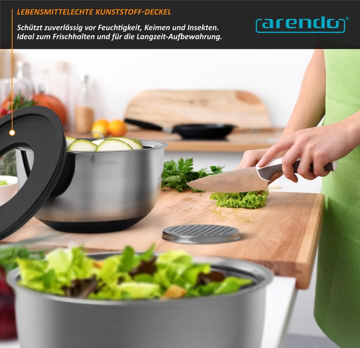Actual product image Arendo Salad bowl set (26 cm, 5 l, 5 x)