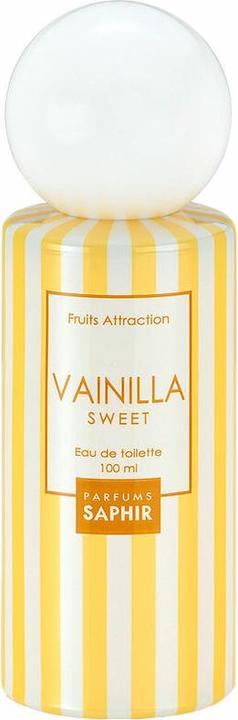 Actual product image Saphir Fruit Attraction Vanilla Sweet Edt 100ml (Eau de toilette, 100 ml)