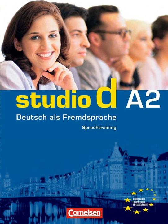 Actual product image Studio d A2 Gesamtband Sprachtraining (German, Rita Maria von Eggeling, Hermann Funk, 2007)