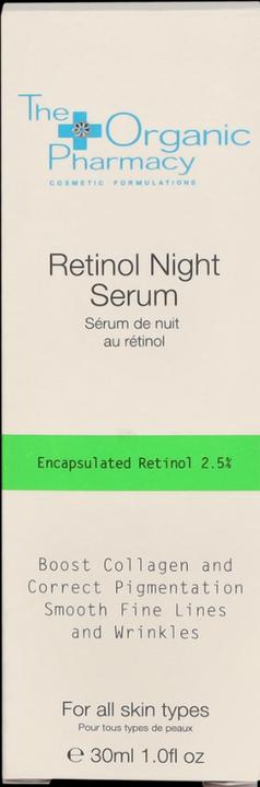 Actual product image The Organic Pharmacy Retinol Night Serum (30 ml)