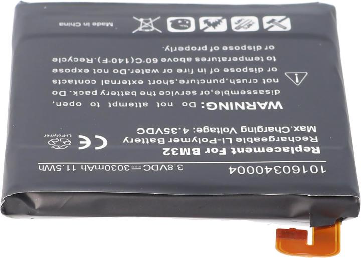 Actual product image AccuCell Akku Xiaomi 4, Leo, Mi4, Mi4 4G, Mi4W Akku BM32