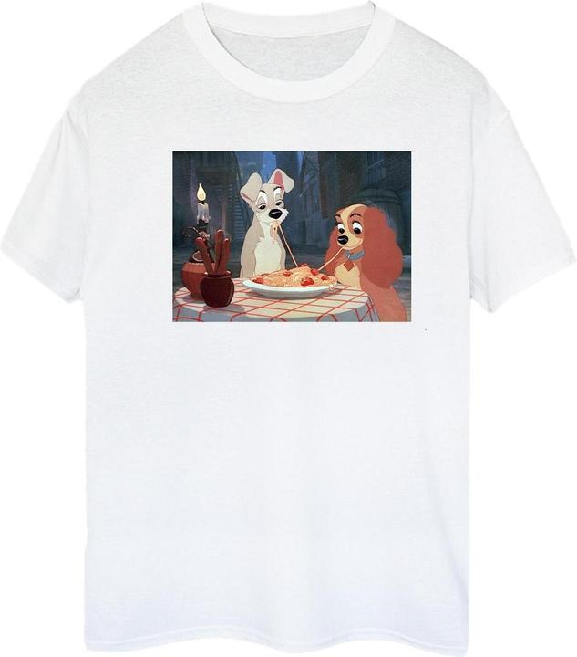 Disney Lady And The Tramp Spaghetti Photo TShirt (L)