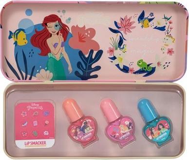 Immagine prodotto Lip Smacker Set di latta di smalti per bambini della Principessa Disney (4 ml)