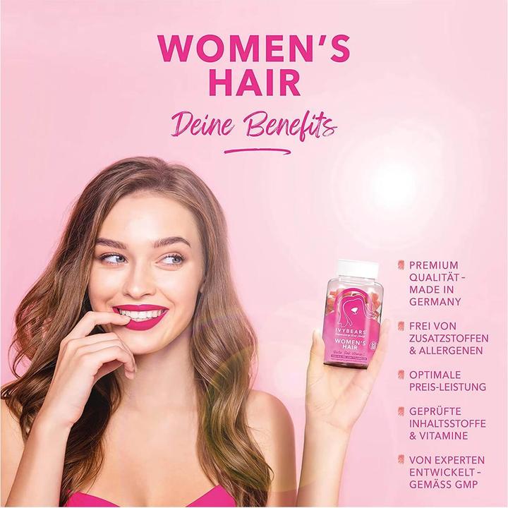 Produktbild IVYBears Women's Hair (360 Stück, Gummies, 150 g)